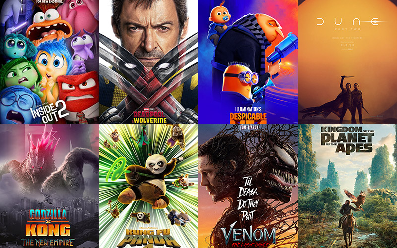 Կինոմատոգրաֆիայի նոր ռեկորդը. 2024-ի ԹՈՓ 10 ամենեկամտաբեր ֆիլմերը